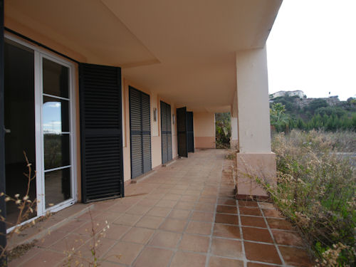 terrace of villa for sale
